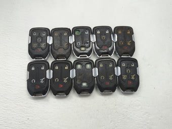 compare product Lot of 10 Gmc Keyless Entry Remote Fob MIXED FCC IDS MIXED PART NUMBERS