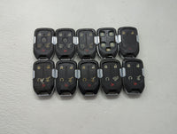 Lot of 10 Gmc Keyless Entry Remote Fob MIXED FCC IDS MIXED PART NUMBERS - Oemusedautoparts1.com
