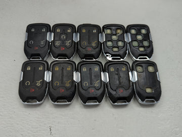 Lot of 10 Gmc Keyless Entry Remote Fob HYQ1EA | HYQ1AA MIXED PART - Oemusedautoparts1.com