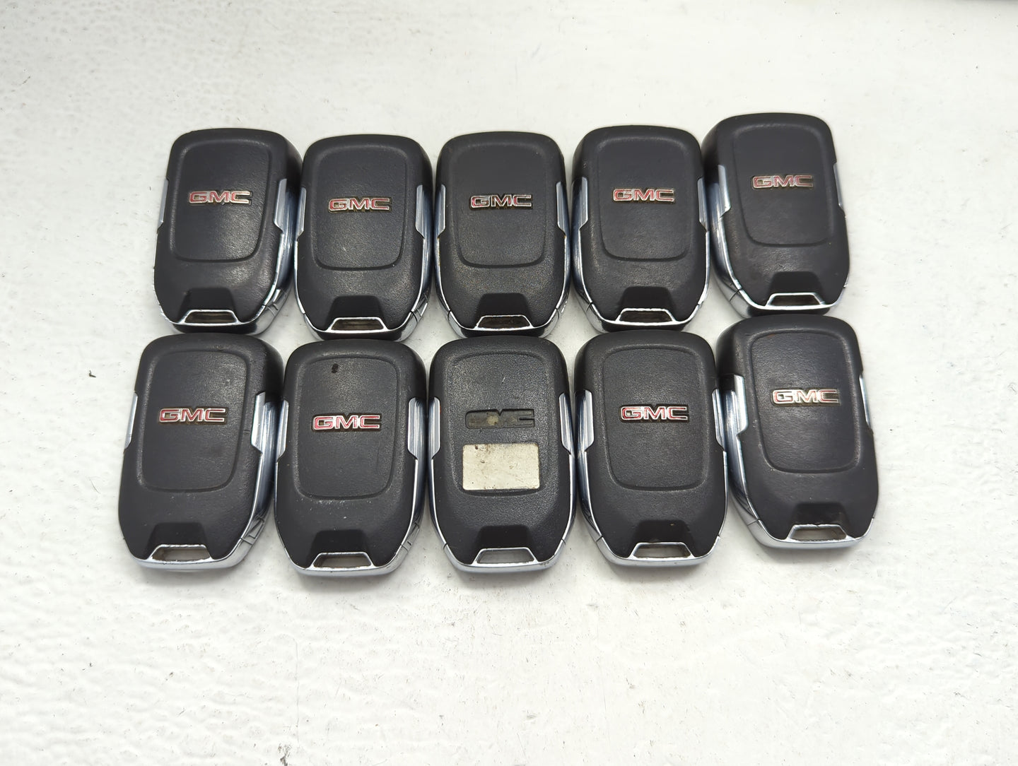 Lot of 10 Gmc Keyless Entry Remote Fob HYQ1EA | HYQ1AA MIXED PART - Oemusedautoparts1.com