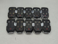 Lot of 10 Gmc Keyless Entry Remote Fob HYQ1AA | HYQ1EA MIXED PART - Oemusedautoparts1.com