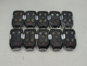 Lot of 10 Gmc Keyless Entry Remote Fob HYQ1AA | HYQ1EA MIXED PART - Oemusedautoparts1.com