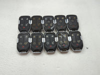 Lot of 10 Gmc Keyless Entry Remote Fob MIXED FCC IDS MIXED PART NUMBERS 1476175 - Oemusedautoparts1.com