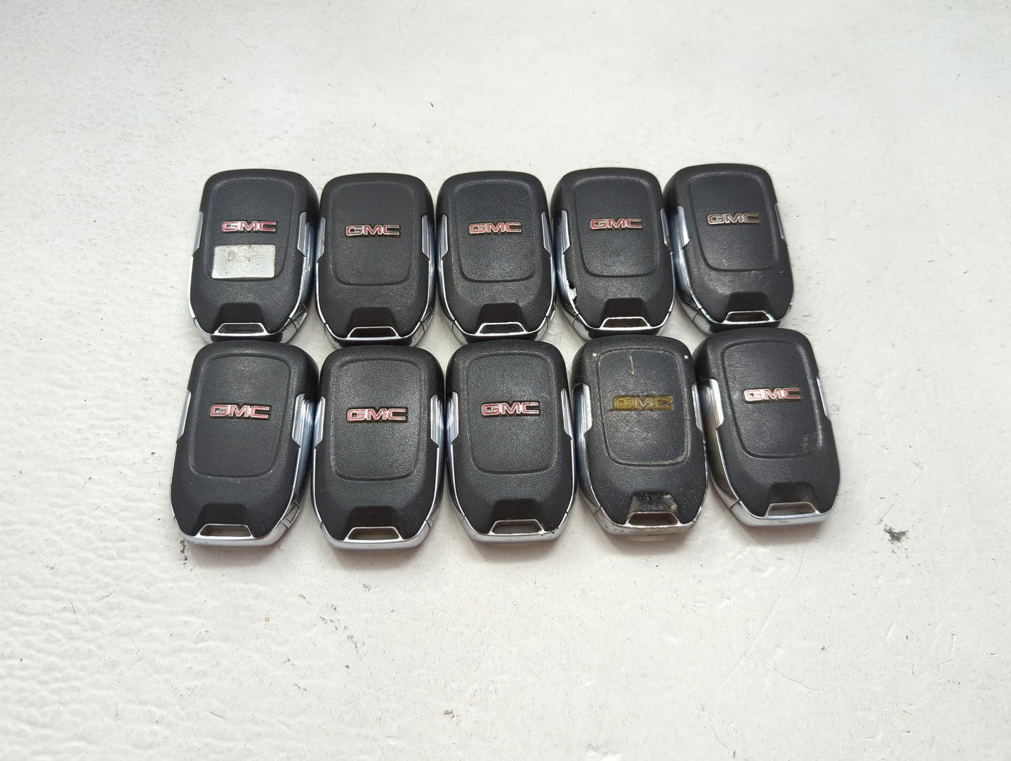 Lot of 10 Gmc Keyless Entry Remote Fob MIXED FCC IDS MIXED PART NUMBERS 1476175 - Oemusedautoparts1.com