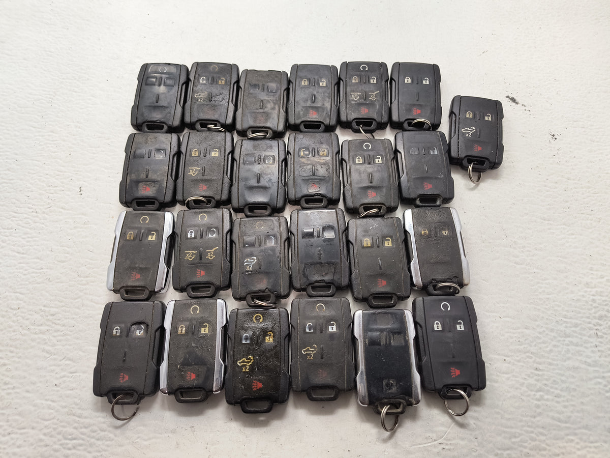 Lot of 25 Gmc Keyless Entry Remote Fob 1521642 - Oemusedautoparts1.com