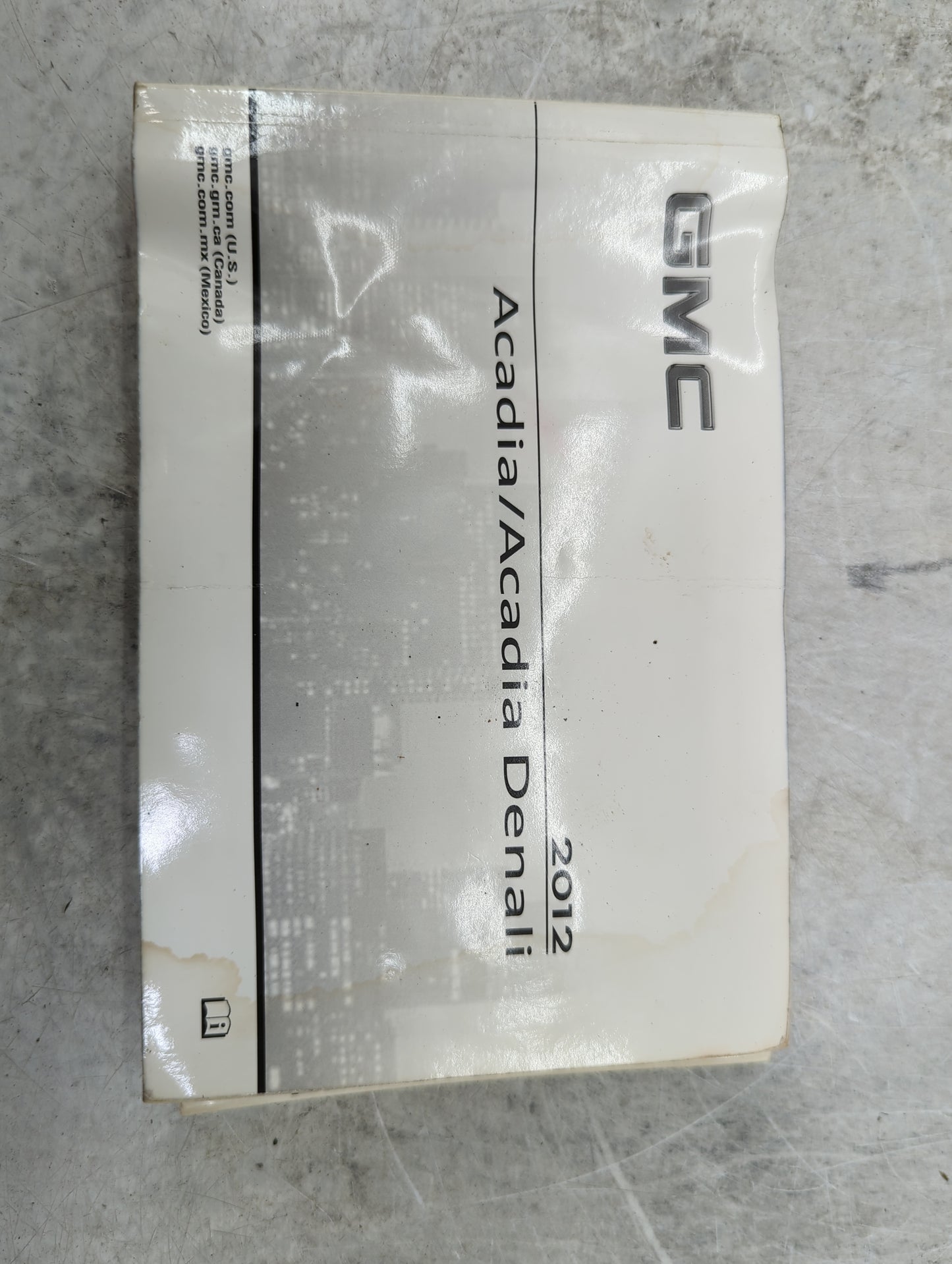 0 Gmc Acadia Owners Manual Book Guide OEM Used Auto Parts - Oemusedautoparts1.com