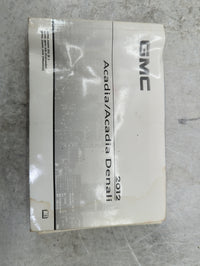 0 Gmc Acadia Owners Manual Book Guide OEM Used Auto Parts - Oemusedautoparts1.com