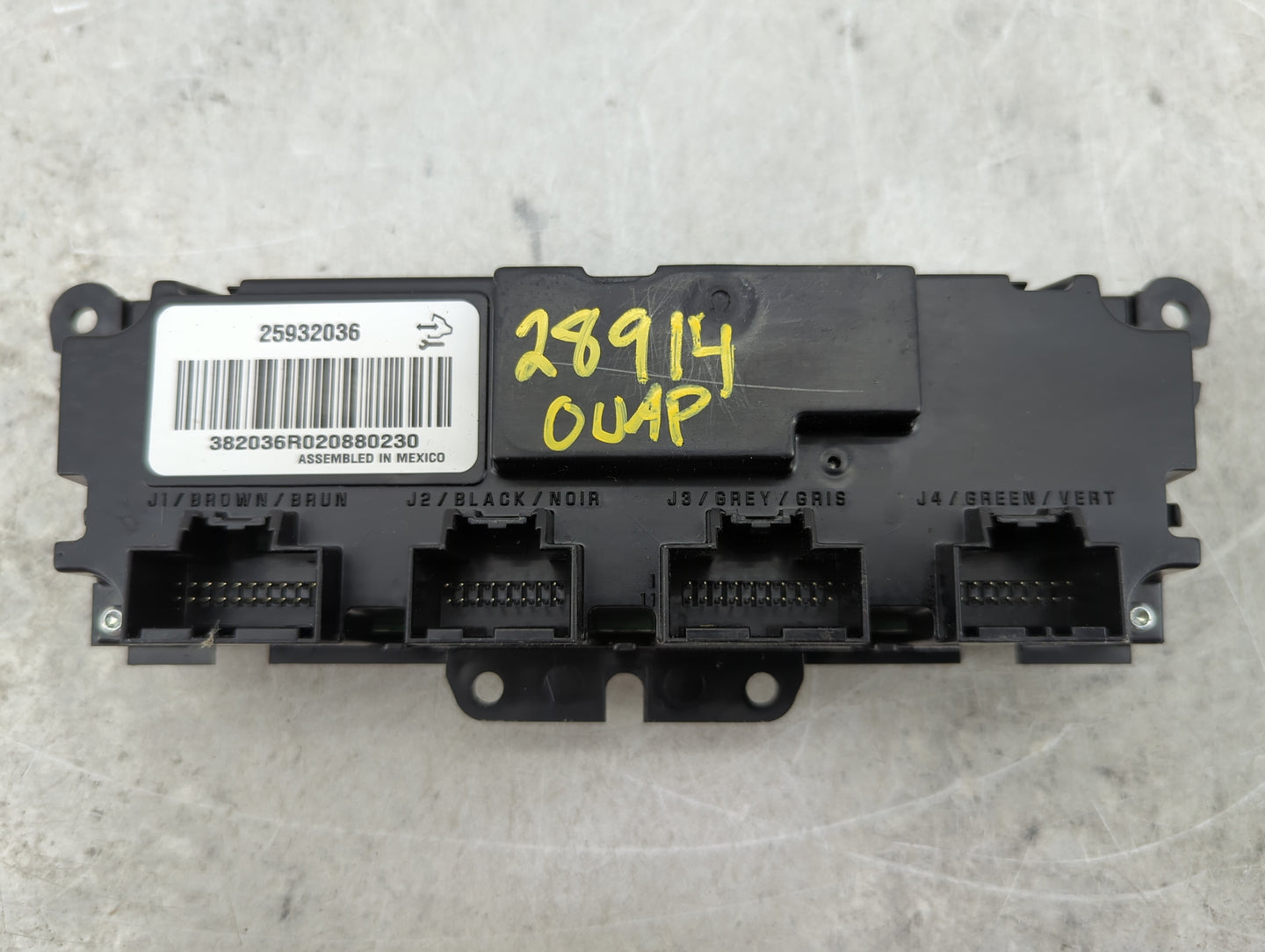 2007-2017 Gmc Acadia Climate Control Module Temperature AC/Heater Replacement Fits OEM Used Auto Parts - Oemusedautoparts1.c