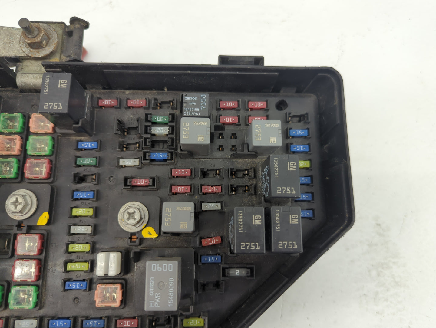 2012 Gmc Acadia Fusebox Fuse Box Panel Relay Module Fits OEM Used Auto Parts - Oemusedautoparts1.com