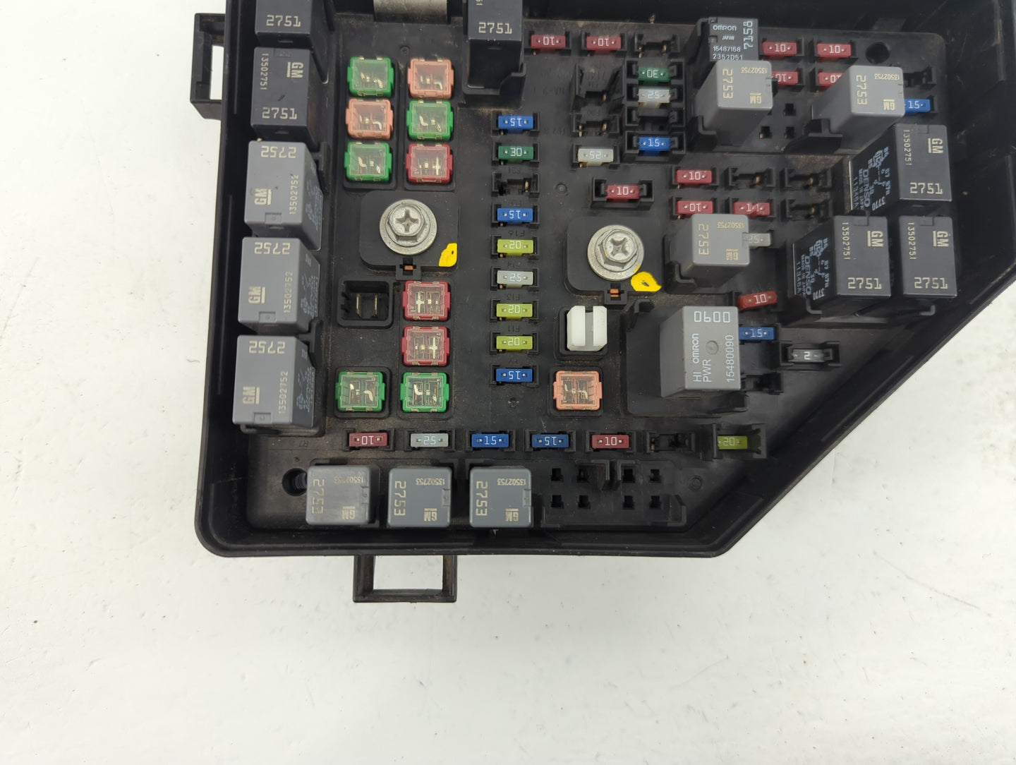 2012 Gmc Acadia Fusebox Fuse Box Panel Relay Module Fits OEM Used Auto Parts - Oemusedautoparts1.com