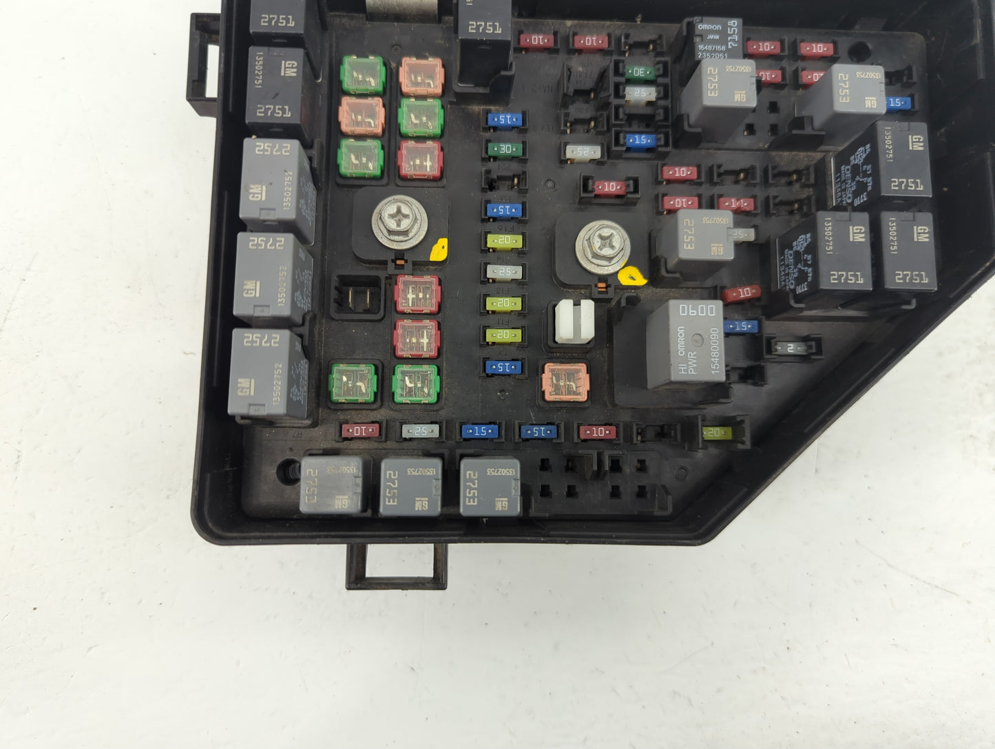 2012 Gmc Acadia Fusebox Fuse Box Panel Relay Module Fits OEM Used Auto Parts - Oemusedautoparts1.com