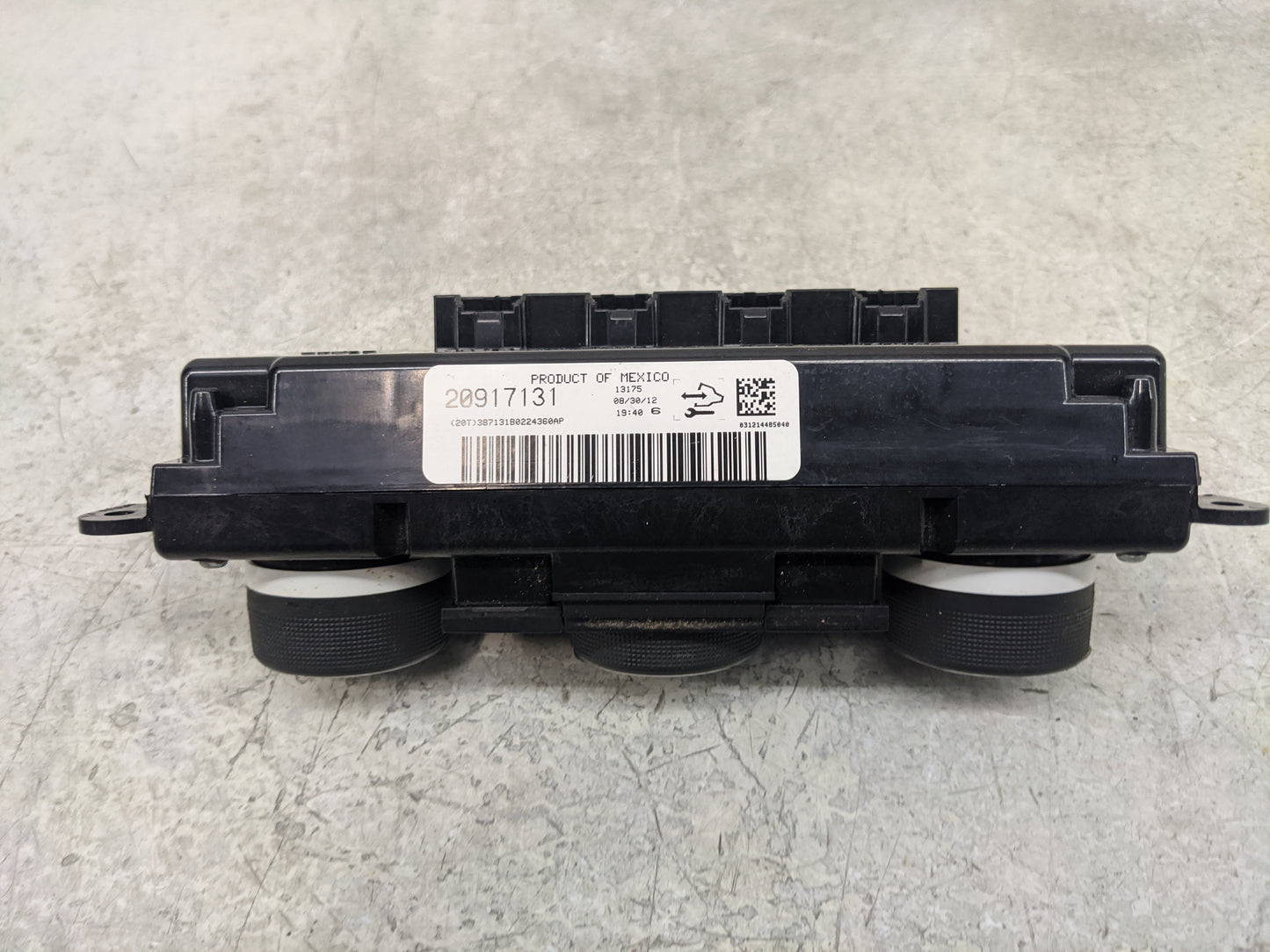 2007-2012 Gmc Acadia Climate Control Module Temperature AC/Heater Replacement Fits Fits 2007 2008 2009 2010 2011 2012 OEM Us