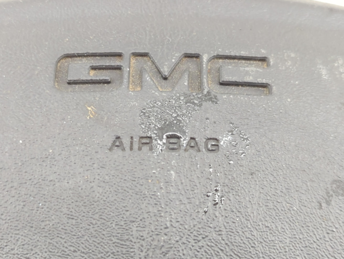 2002-2003 Gmc Envoy Air Bag Driver Left Steering Wheel Mounted Black - Oemusedautoparts1.com
