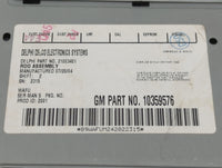 2005-2009 Gmc Envoy Radio AM FM Cd Player Receiver Replacement Fits Fits 2005 2006 2007 2008 2009 OEM Used Auto Parts - Oemu