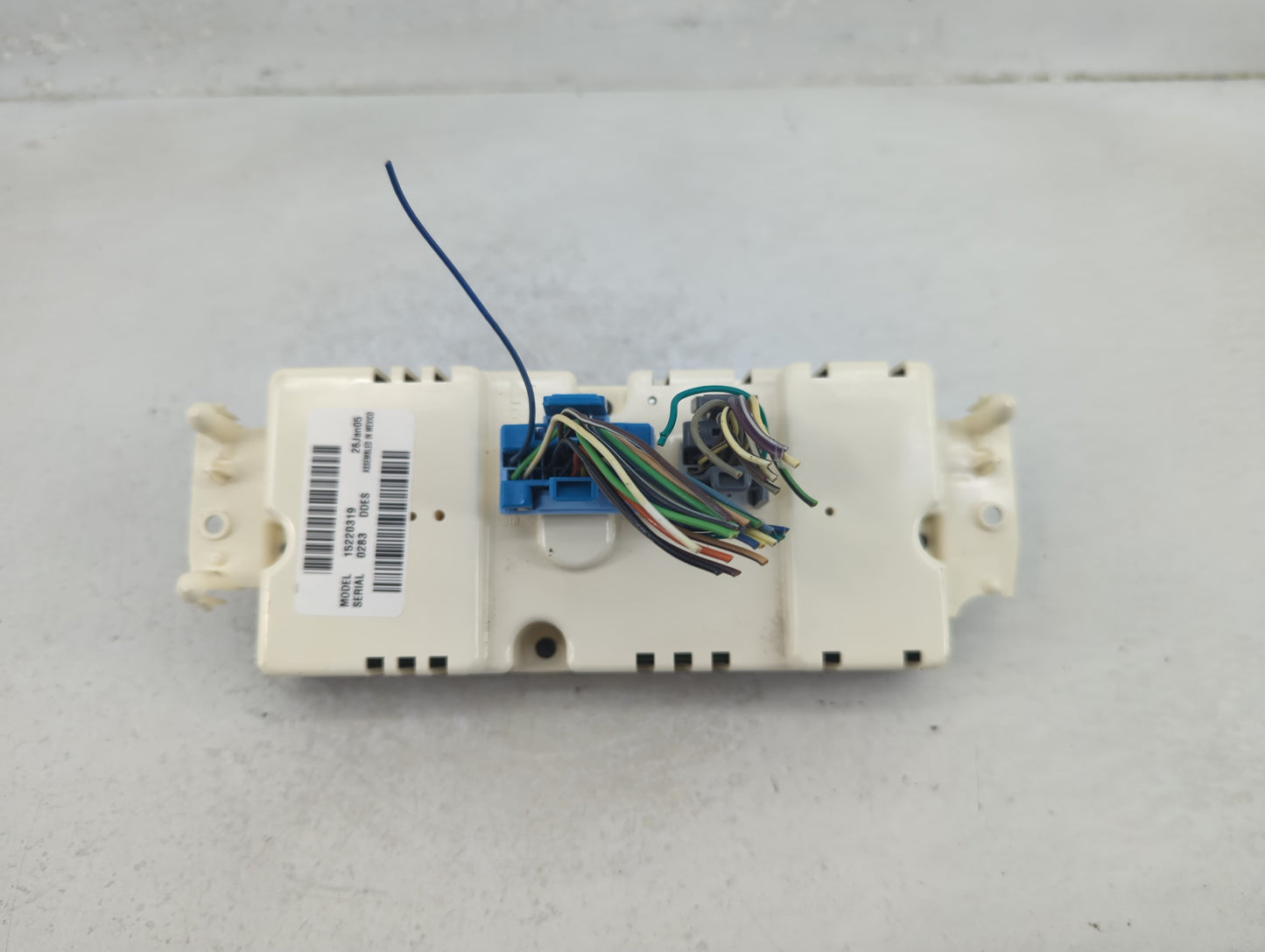 2005-2006 Gmc Envoy Climate Control Module Temperature AC/Heater Replacement Fits Fits 2005 2006 OEM Used Auto Parts - Oemus