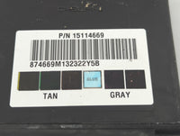 2004-2004 Gmc Envoy Body Control Module Bcm Inner Cabin Fuse Box - Oemusedautoparts1.com