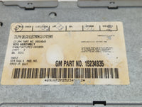 2005-2006 Gmc Envoy Xl Radio AM FM Cd Player Receiver Replacement Fits Fits 2005 2006 2007 OEM Used Auto Parts - Oemusedauto