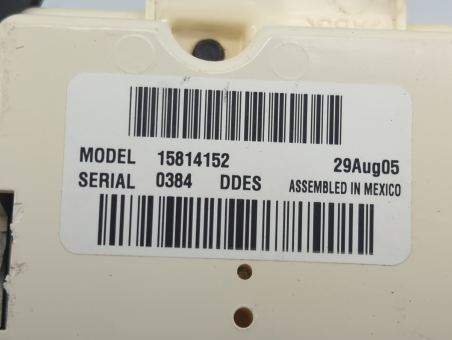2005-2006 Gmc Envoy Xl Climate Control Module Temperature AC/Heater Replacement Fits Fits 2005 2006 OEM Used Auto Parts - Oe