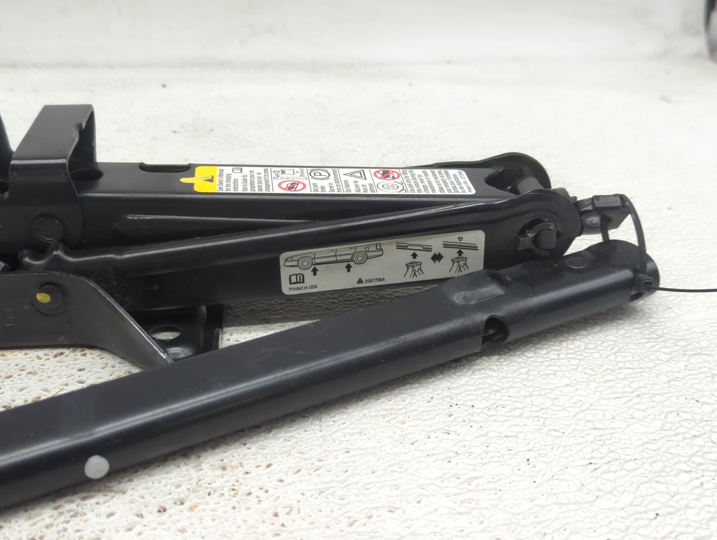 2013 Gmc Terrain Spare Scissor Car Jack - Oemusedautoparts1.com