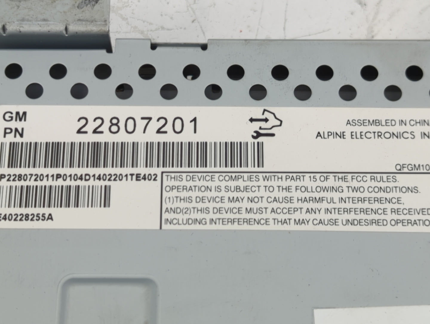 2010-2017 Gmc Terrain Information Display Screen 1147891 - Oemusedautoparts1.com