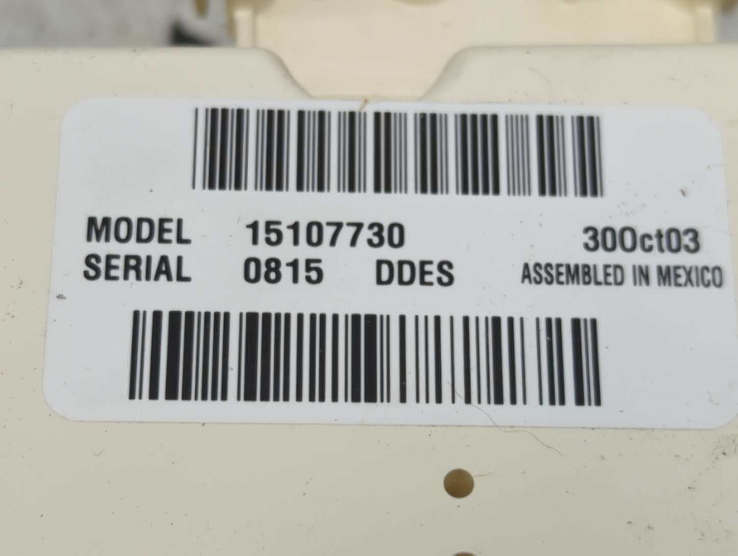 2003-2004 Gmc Yukon Climate Control Module Temperature AC/Heater Replacement Fits Fits 2003 2004 OEM Used Auto Parts - Oemus