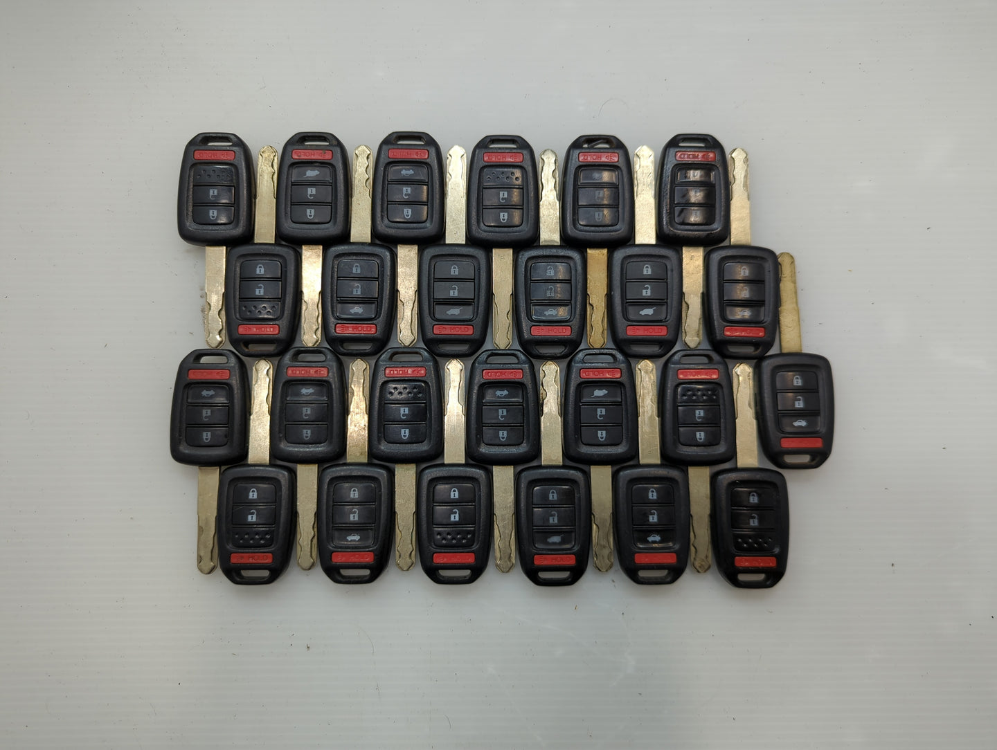 Lot of 25 Honda Keyless Entry Remote Fob MLBHLIK6-1TA | MLBHLIK6-1T - Oemusedautoparts1.com