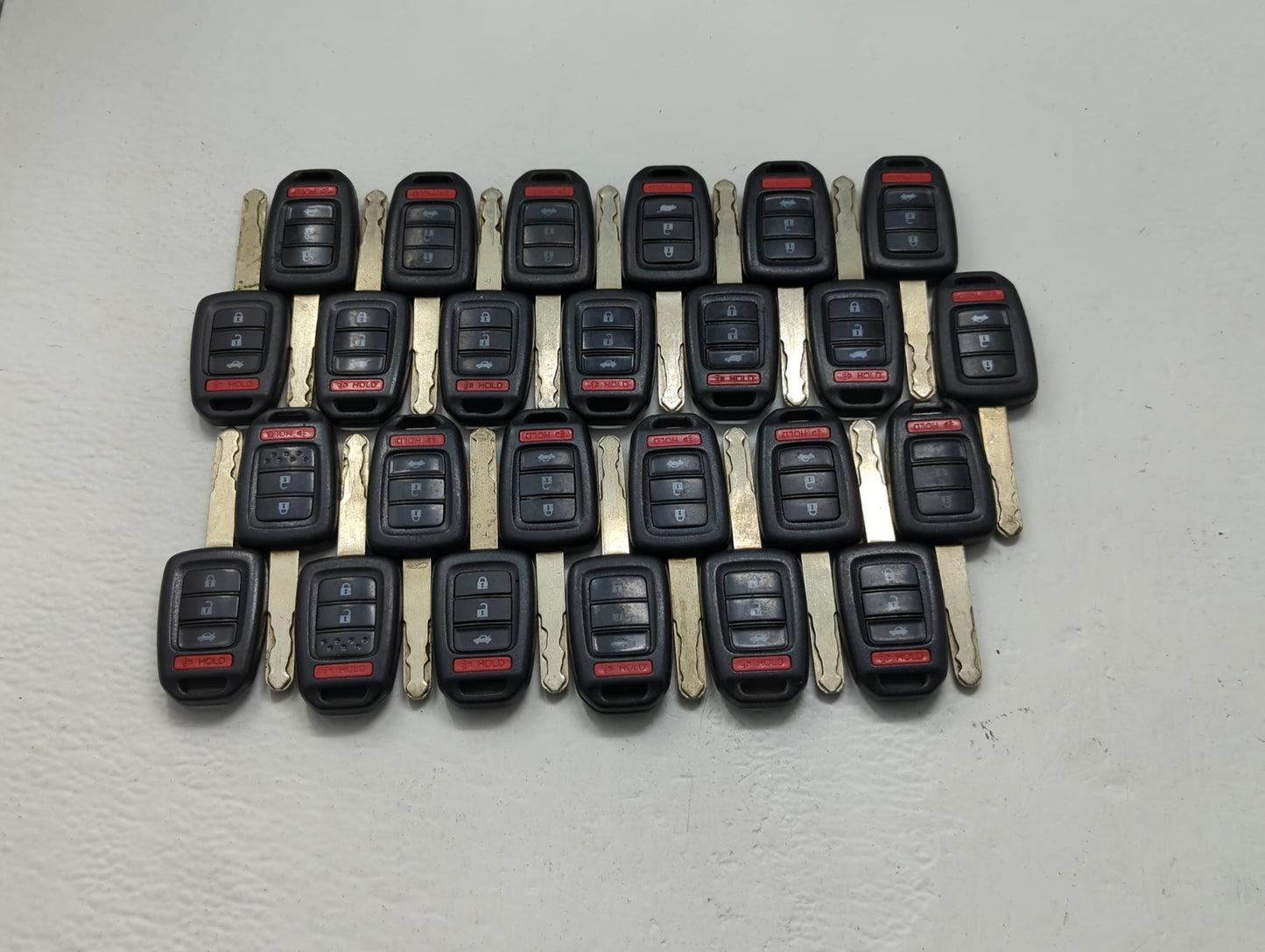 Lot of 25 Honda Keyless Entry Remote Fob MLBHLIK6-1T | MLBHLIK6-1TA - Oemusedautoparts1.com