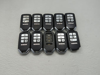 compare product Lot of 10 Honda Keyless Entry Remote Fob MIXED FCC IDS MIXED PART