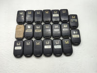 Lot of 20 Honda Keyless Entry Remote Fob MIXED FCC IDS MIXED PART - Oemusedautoparts1.com