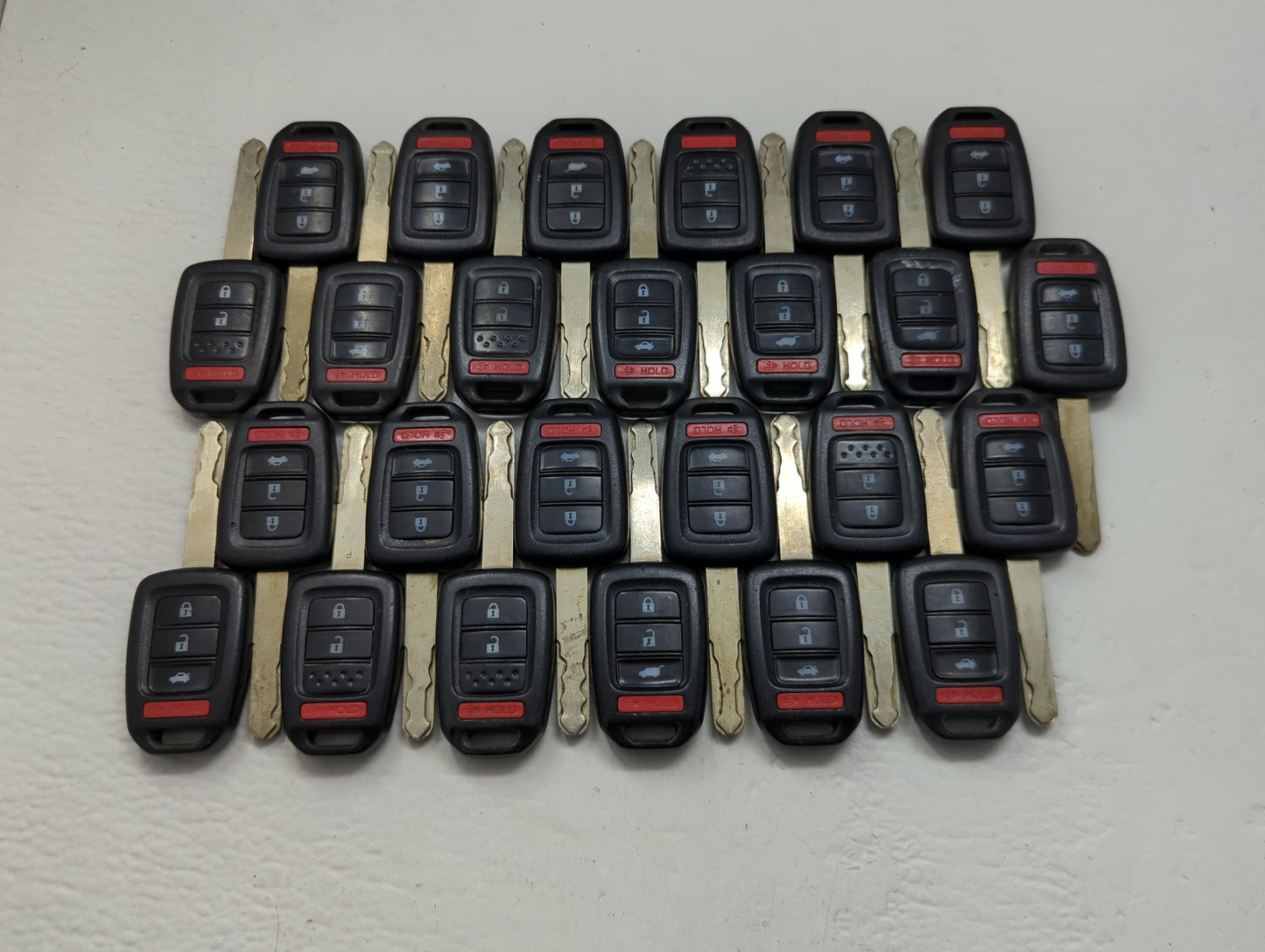 Lot of 25 Honda Keyless Entry Remote Fob MLBHLIK6-1T - Oemusedautoparts1.com