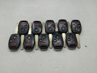 Lot of 10 Honda Keyless Entry Remote Fob MIXED FCC IDS 1474205 - Oemusedautoparts1.com