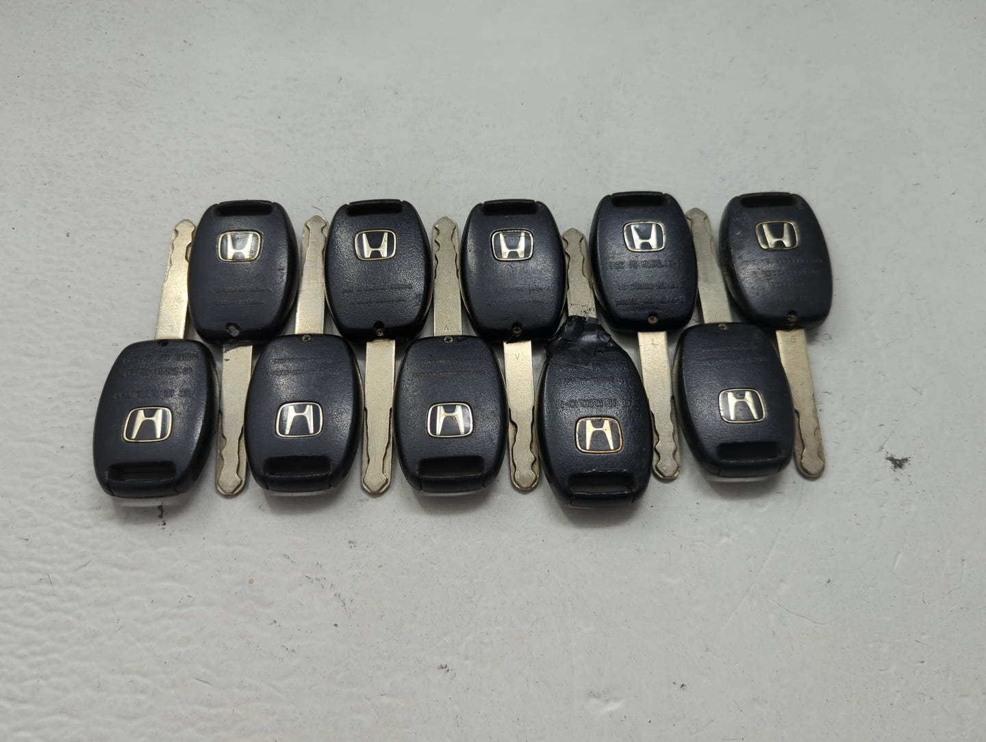 Lot of 10 Honda Keyless Entry Remote Fob MIXED FCC IDS 1474205 - Oemusedautoparts1.com