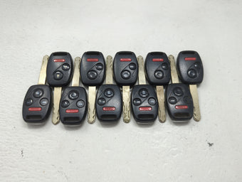 compare product Lot of 10 Honda Keyless Entry Remote Fob MIXED FCC IDS 1475285