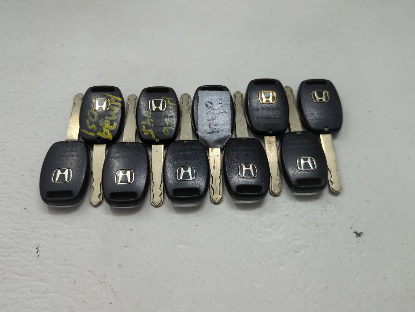 Lot of 10 Honda Keyless Entry Remote Fob MIXED FCC IDS 1475285 - Oemusedautoparts1.com