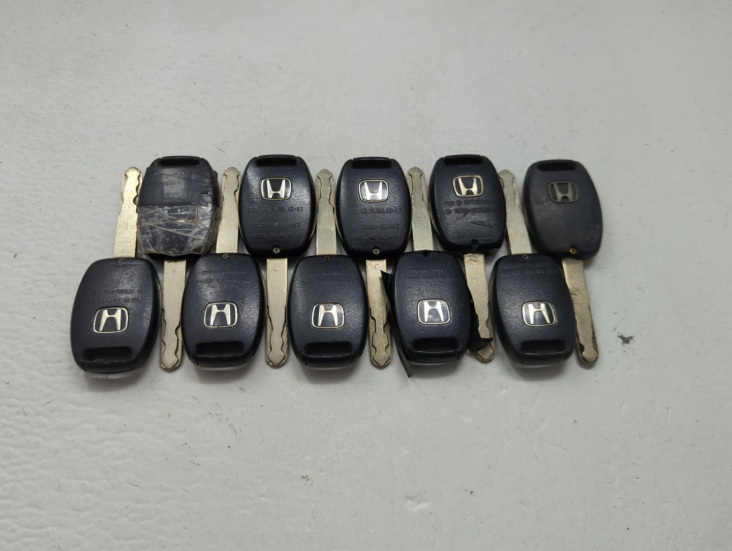 Lot of 10 Honda Keyless Entry Remote Fob MIXED FCC IDS 1475290 - Oemusedautoparts1.com