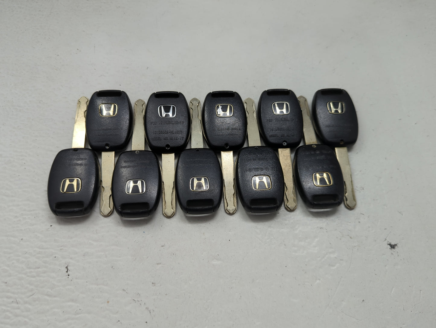 Lot of 10 Honda Keyless Entry Remote Fob MIXED FCC IDS 1475291 - Oemusedautoparts1.com