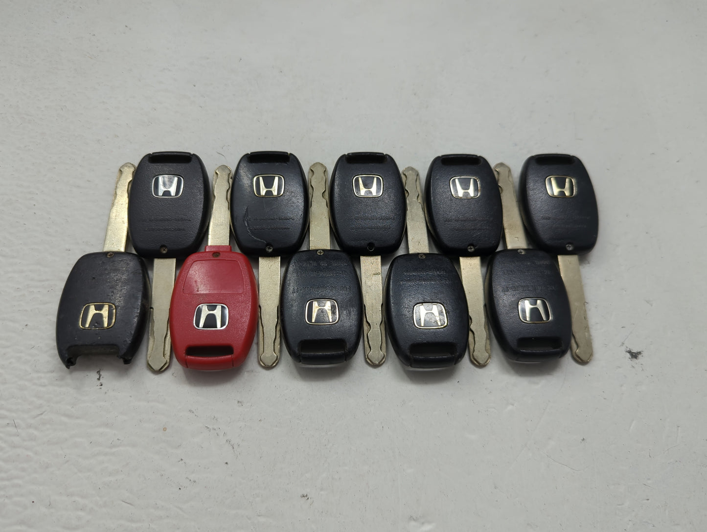 Lot of 10 Honda Keyless Entry Remote Fob MIXED FCC IDS 1475292 - Oemusedautoparts1.com