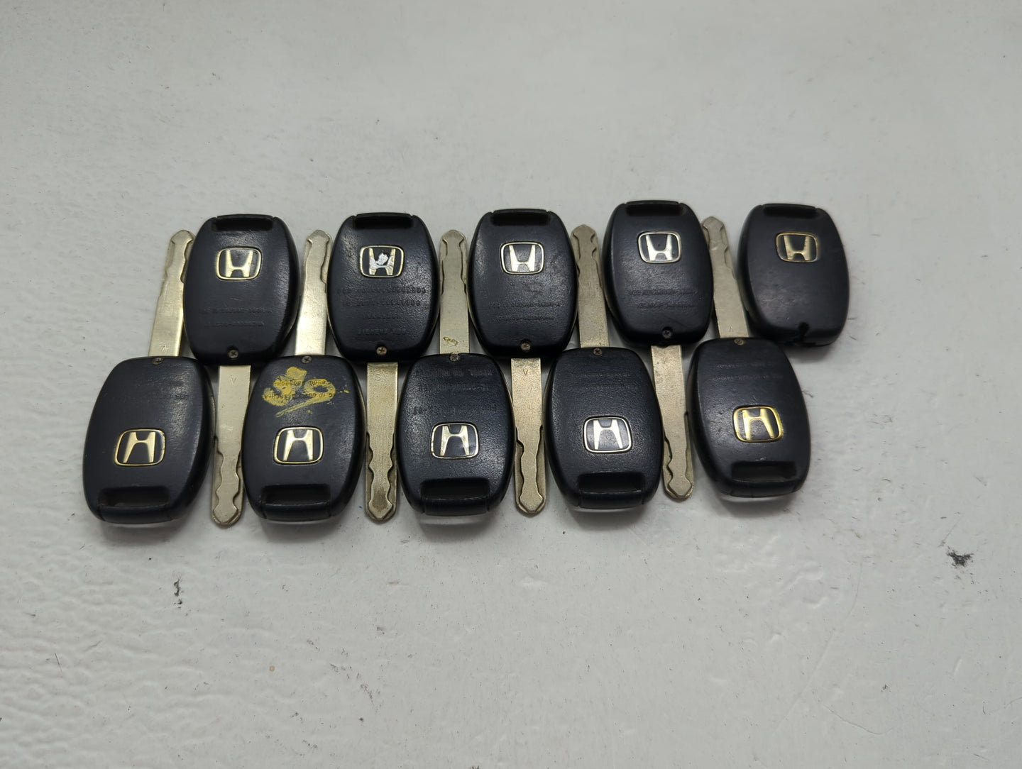 Lot of 10 Honda Keyless Entry Remote Fob MIXED FCC IDS 1475304 - Oemusedautoparts1.com