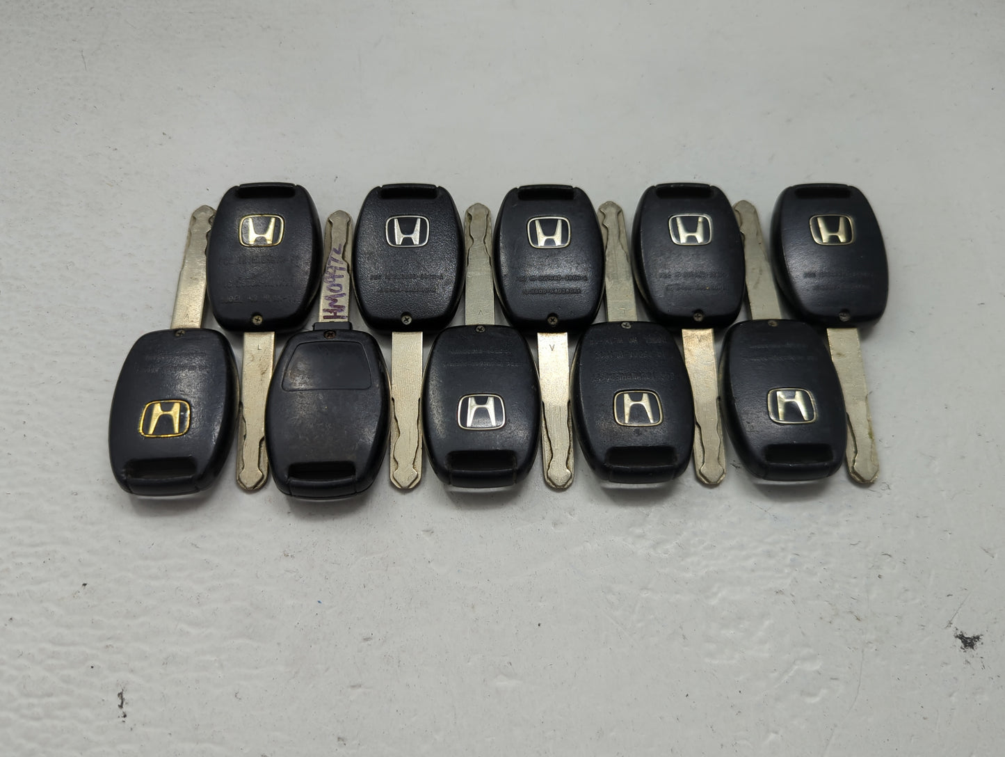 Lot of 10 Honda Keyless Entry Remote Fob MIXED FCC IDS 1475306 - Oemusedautoparts1.com
