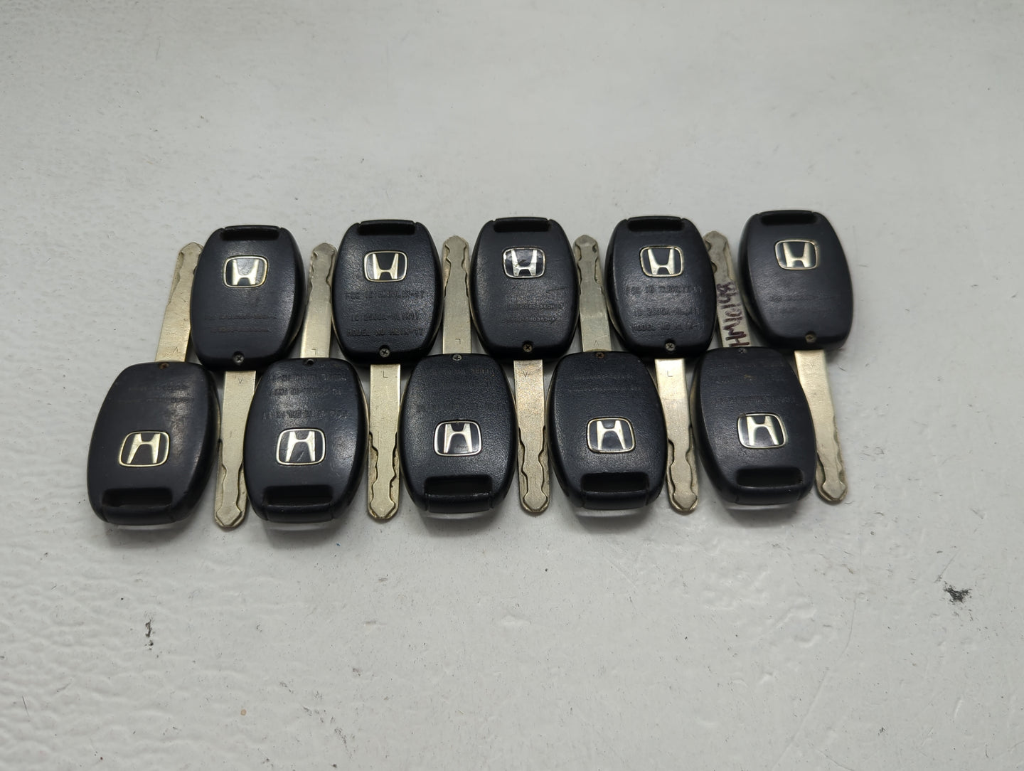 Lot of 10 Honda Keyless Entry Remote Fob MIXED FCC IDS 1475308 - Oemusedautoparts1.com