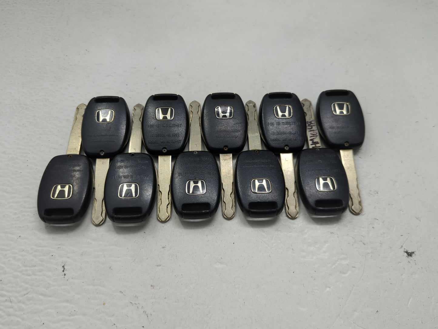 Lot of 10 Honda Keyless Entry Remote Fob MIXED FCC IDS 1475308 - Oemusedautoparts1.com
