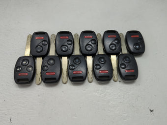 compare product Lot of 10 Honda Keyless Entry Remote Fob MIXED FCC IDS 1475309