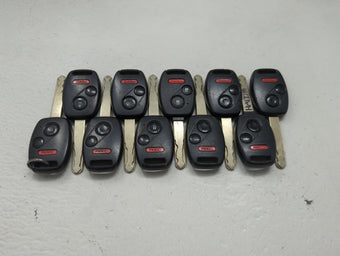 compare product Lot of 10 Honda Keyless Entry Remote Fob MIXED FCC IDS 1475310