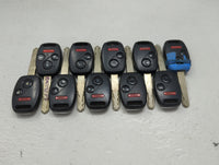 Lot of 10 Honda Keyless Entry Remote Fob MIXED FCC IDS 1475311 - Oemusedautoparts1.com