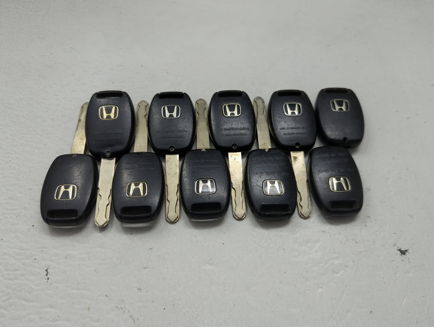 Lot of 10 Honda Keyless Entry Remote Fob MIXED FCC IDS 1475312 - Oemusedautoparts1.com