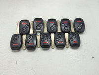 Lot of 10 Honda Keyless Entry Remote Fob MIXED FCC IDS 1475313 - Oemusedautoparts1.com