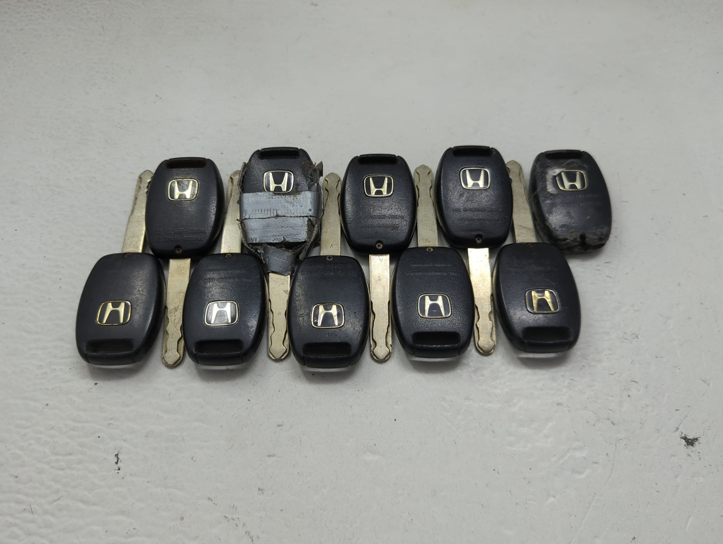 Lot of 10 Honda Keyless Entry Remote Fob MIXED FCC IDS 1475313 - Oemusedautoparts1.com