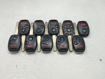compare product Lot of 10 Honda Keyless Entry Remote Fob MIXED FCC IDS 1475331