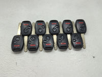Lot of 10 Honda Keyless Entry Remote Fob MIXED FCC IDS 1475334 - Oemusedautoparts1.com