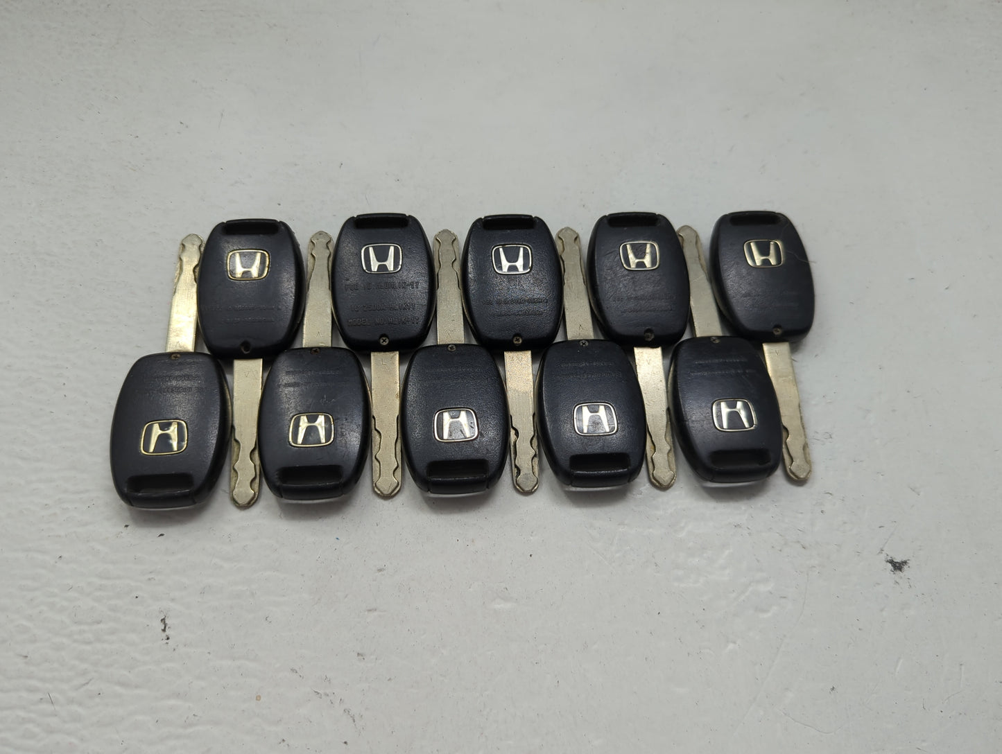 Lot of 10 Honda Keyless Entry Remote Fob MIXED FCC IDS 1475334 - Oemusedautoparts1.com